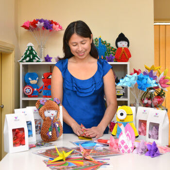 Origami World, paper craft and ink teacher